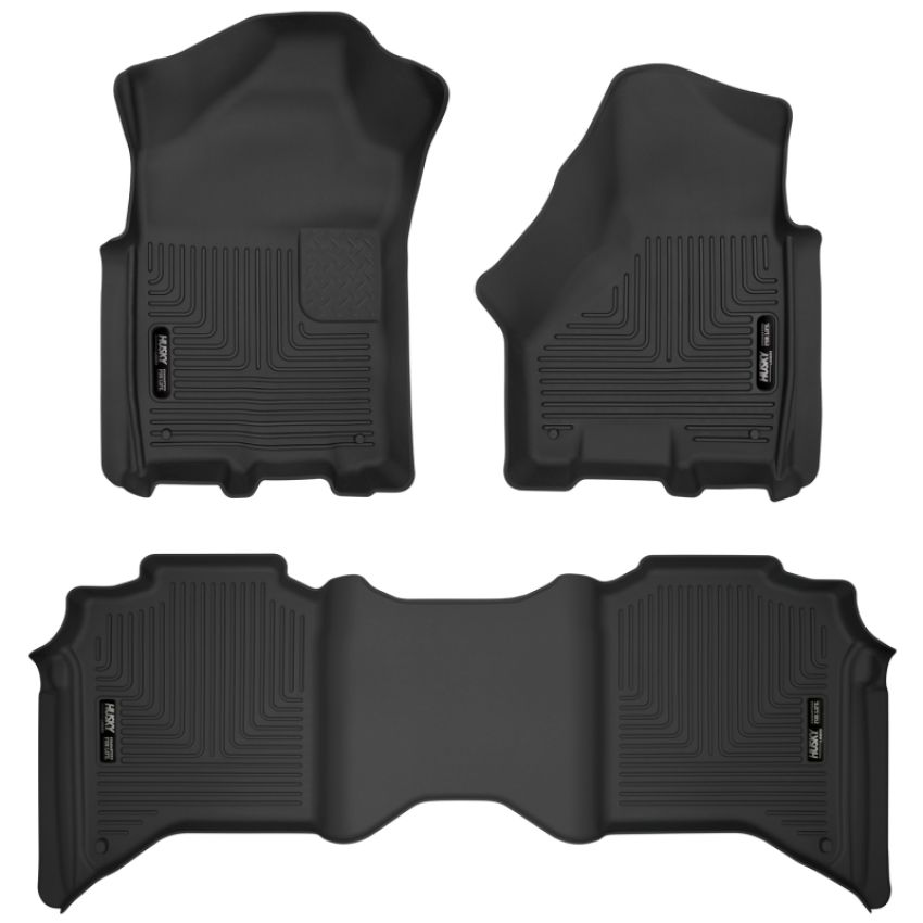 HUSKY LINERS HSK53638 Front & 2nd Seat Floor L iners