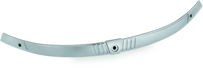 Kuryakyn 2631 Tri-Line Windshield Trim Chrome
