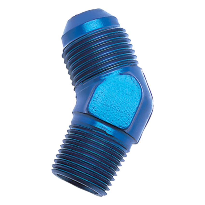 Russell 660970 Performance -10 AN to 1/2in NPT 45 Degree Flare to Pipe Adapter