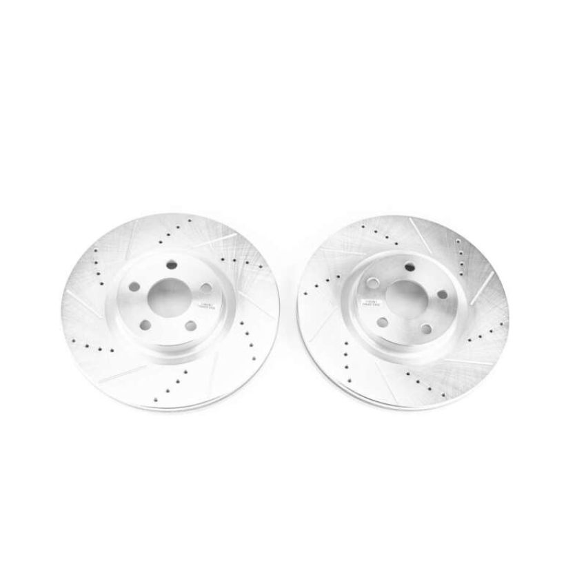 PowerStop AR85194XPR PowerStop Evolution Performance Drilled, Slotted & Plated Brake Rotor Pair