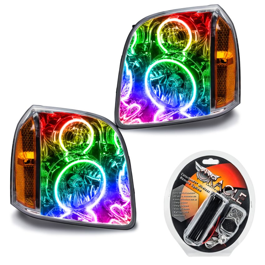 Oracle Lighting 7182-330 SMD Pre-Assembled Headlights, ColorSHIFT