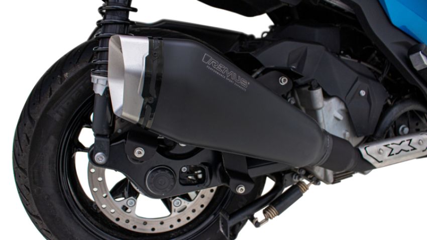 Remus EK105SV 2019 Scooter BMW C 400 X C 400 GT End Cap - Black