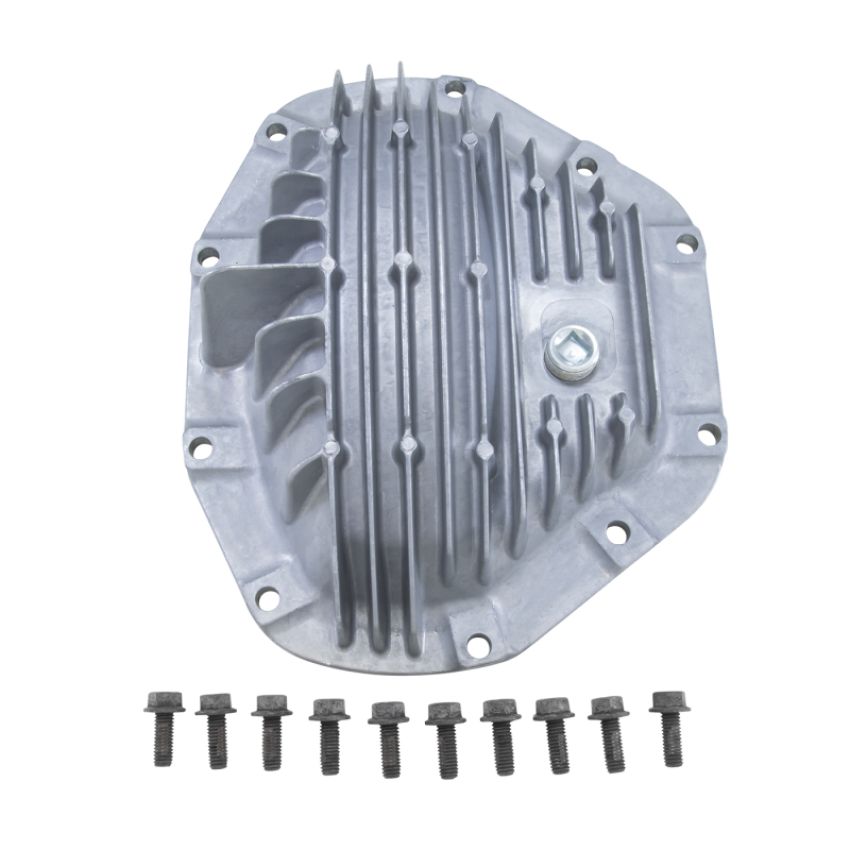 Yukon Gear & Axle YP C5-D80-A Yukon Finned Aluminum Cover for Dana 80