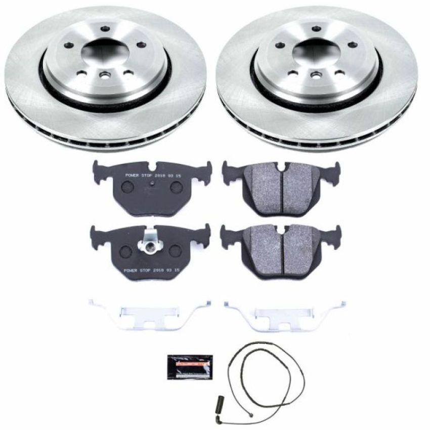 PowerStop TDBK5729 Track Day High-Performance Brake Pad and Rotor Kit