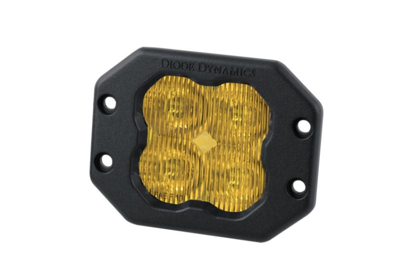 Diode Dynamics DD6939S SS3 Pro ABL - Yellow Driving Flush (Single)
