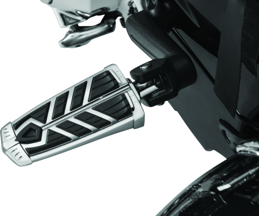 Kuryakyn 5658 Spear Footpegs Without Adapter Chrome
