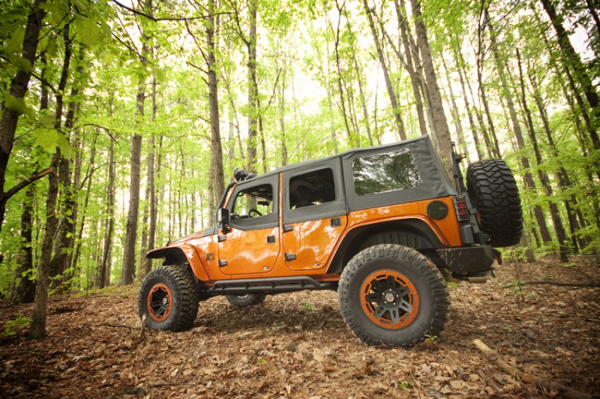 Rugged Ridge Flat Flare and Fender Liner Kit 07-18 Jeep Wrangler