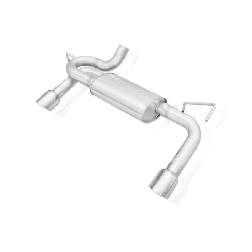 Stainless Works JPJKAB 2007-17 Jeep Wrangler Axleback Exhaust