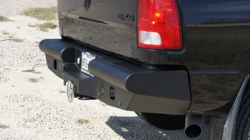 Road Armor 410VR0B 10-18 Dodge 2500 Vaquero Rear Non-Winch Bumper - Tex Blk