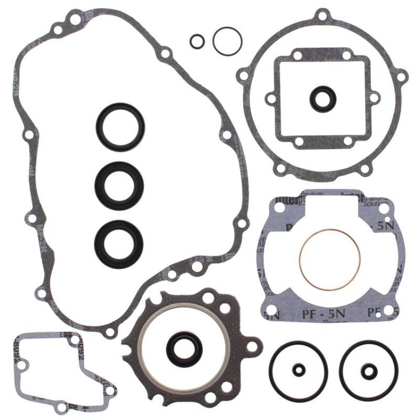 Vertex Pistons 811441 Vertex Gaskets 86-88 Kawasaki KDX200 Complete Gasket Kit w/ Oil Seals