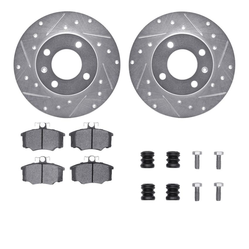 Dynamic Friction 7512-74079 Rotor Kit