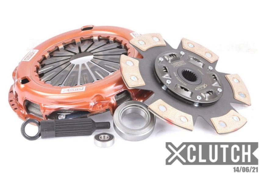 XCLUTCH XKTY24002-1B 1988 Toyota 4Runner SR5 2.4L Stage 2 Sprung Ceramic Clutch Kit