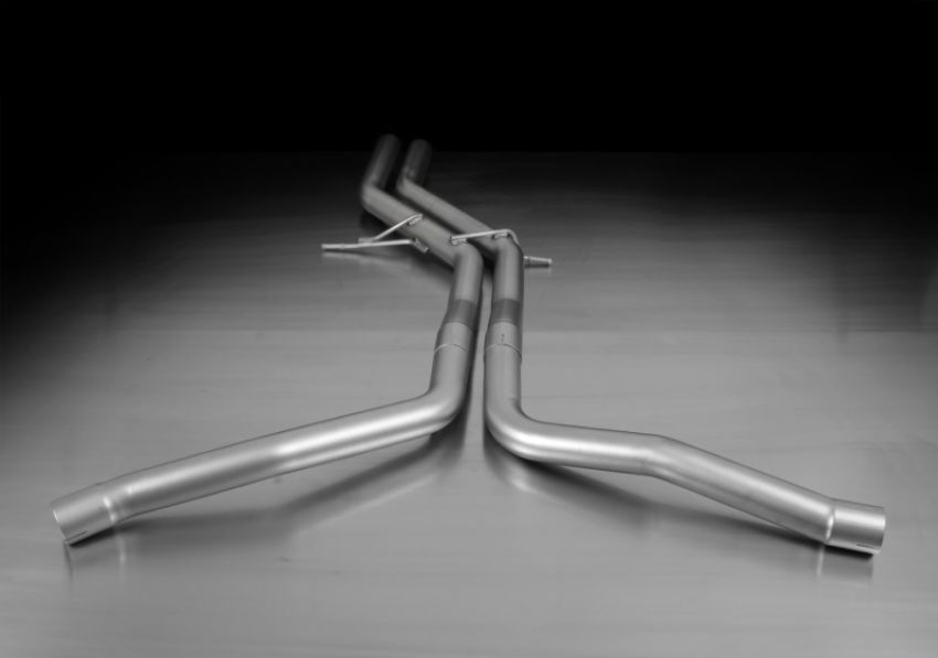 Remus 049114 0000 2007 Audi S5 Quattro Coupe (B8) 4.2L FSI V8 (Cau) Non-Resonated Front Section Pipe