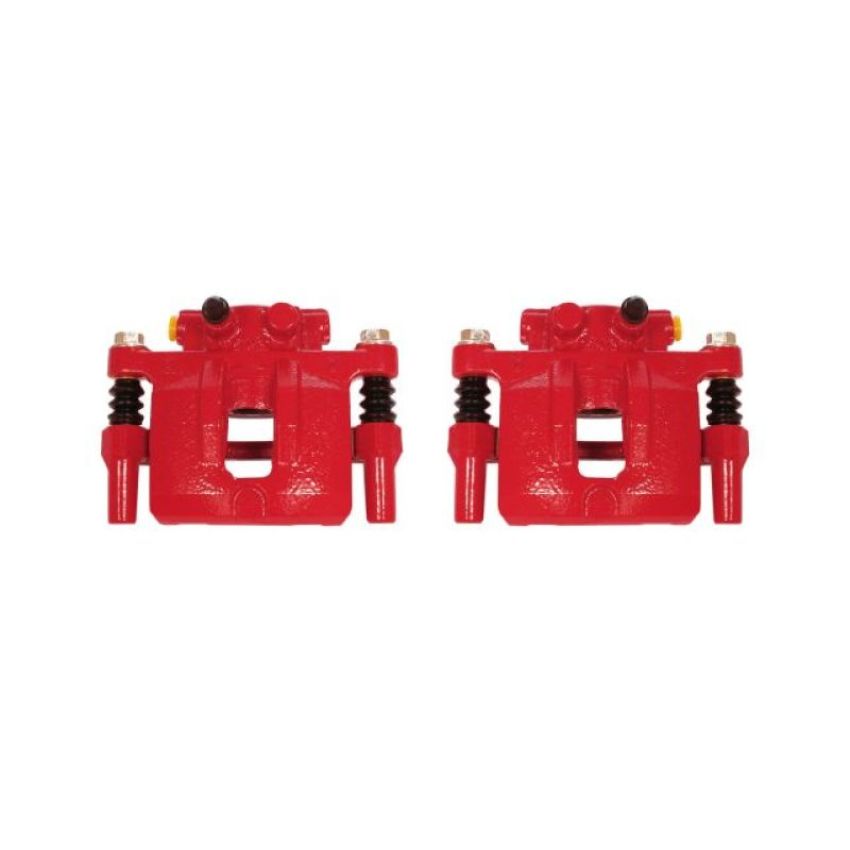 PowerStop S5038 Red Powder Coated Calipers