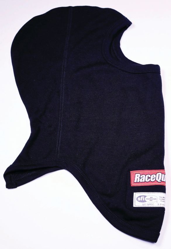 RACEQUIP RQP433992 Headsock FR Black Double Layer SFI 3.3