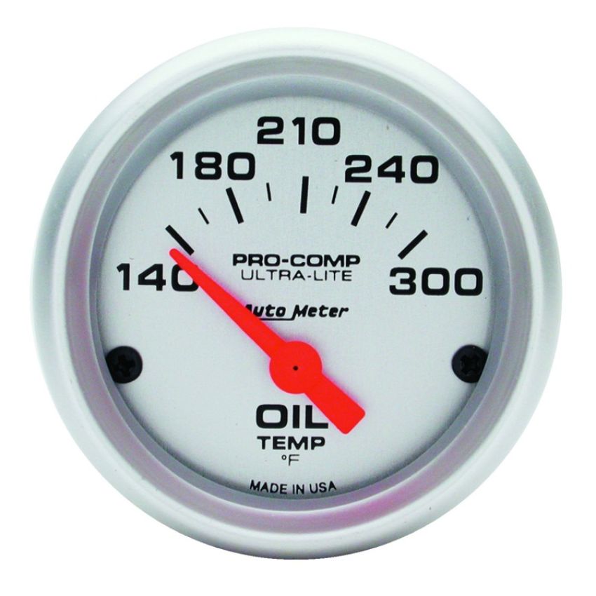 AutoMeter 4348 GAUGE, OIL TEMP, 2 1/16