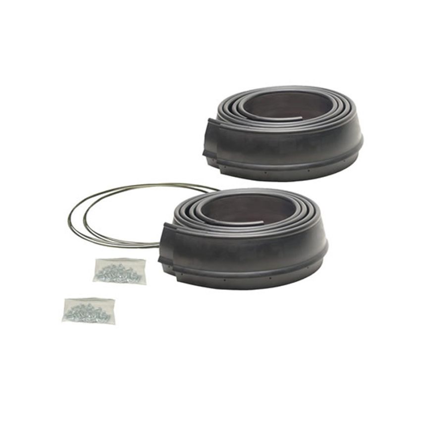 Pacer Performance 52-189 Flexy Flare Rubber Fender Exten. Heavy Duty Reinforced, 2-1/2