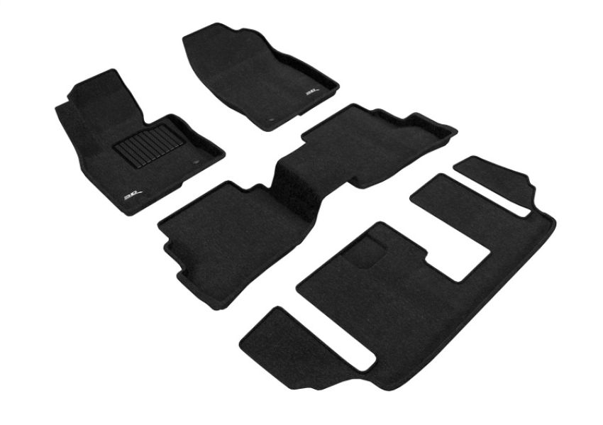 3D MAXpider L1MZ05704709 16-23 Mazda Cx-9 7-Seats Elegant Black R1 R2 R3
