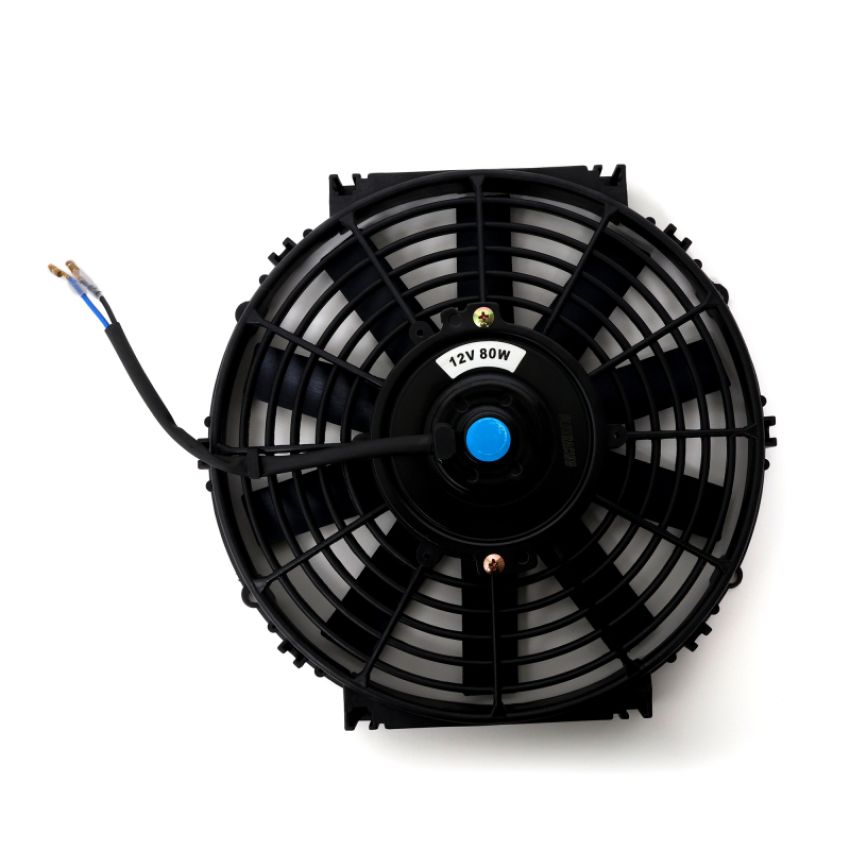 BLOX Racing BXCC-00001-BK 10inch Electric Slim Fan - Black