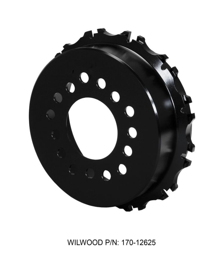 Wilwood 170-12625 Hat-Dynamic Park Brake 1.95in Offset Multi-5 Lug - 12 on 8.75in