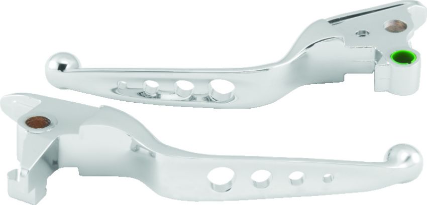 Bikers Choice 482144 15-17 FLST FXST Chrome O Series Holed Lever Set