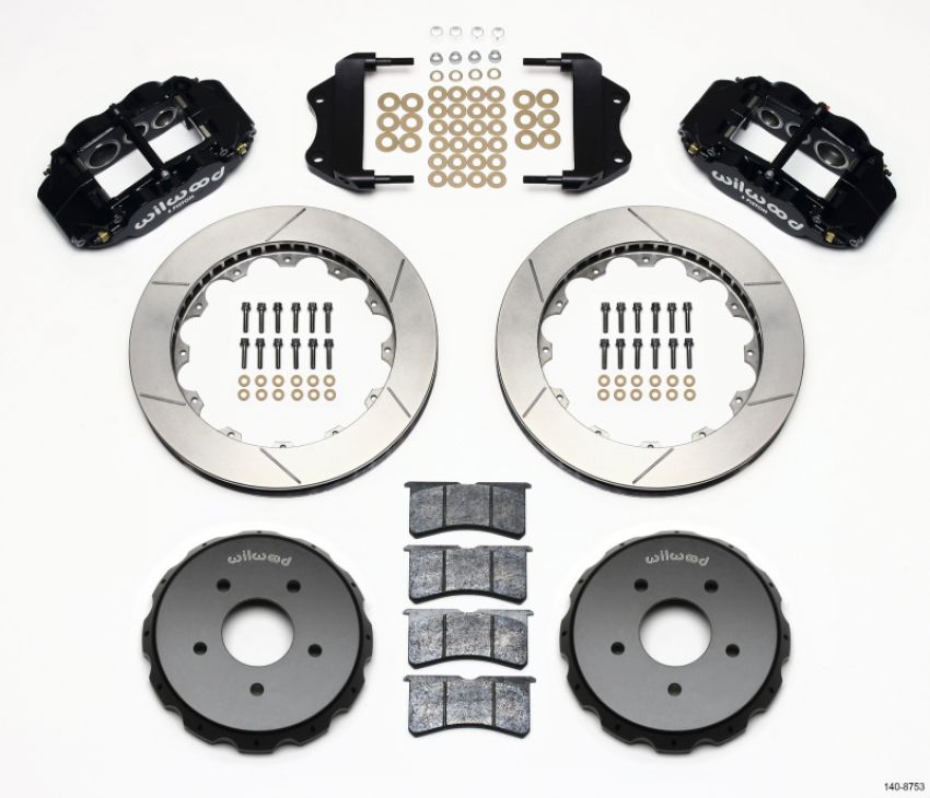 Wilwood 140-8753 Narrow Superlite 6R Front Hat Kit 13.06in 2004-2006 Pontiac GTO