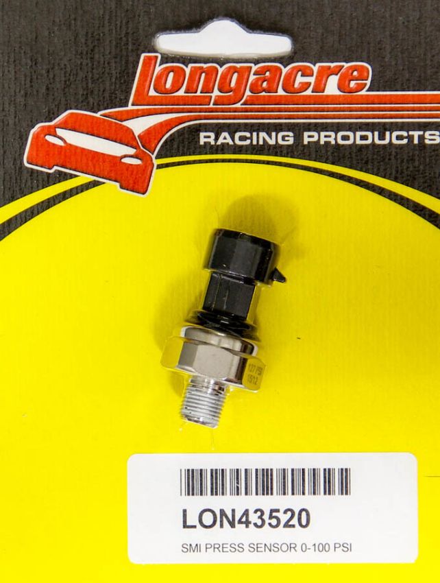 LONGACRE LON52-43520 Pressure Sensor 0-100psi w/out QD Lead