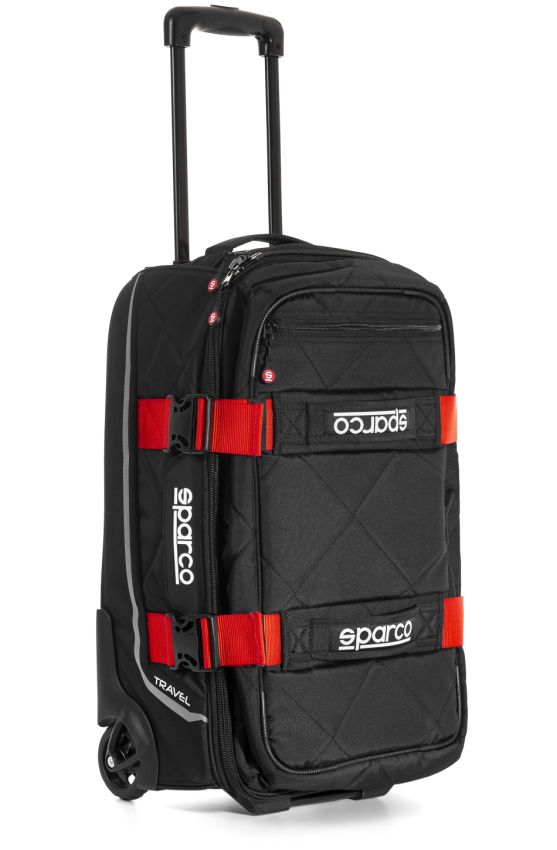 SPARCO SCO016438NRRS Bag Travel Black / Red