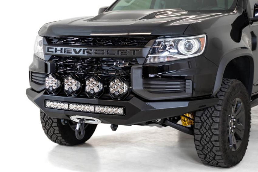 Addictive Desert Designs F451202190103 2021 Chevy Colorado ZR2 Stealth Fighter Front Bumper