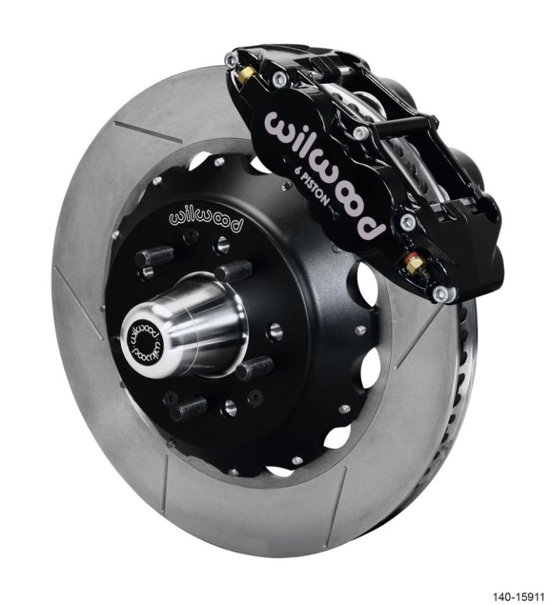 Wilwood 140-15911 Narrow Superlite 6R Front Big Brake Kit 14.00in GT competition Series Rotor - Black