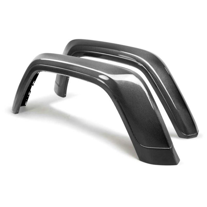 Anderson Composites AC-FLR19JPJT-R 20-23 Jeep Gladiator (JT) Carbon Fiber Rear Fender Flares (Pair)