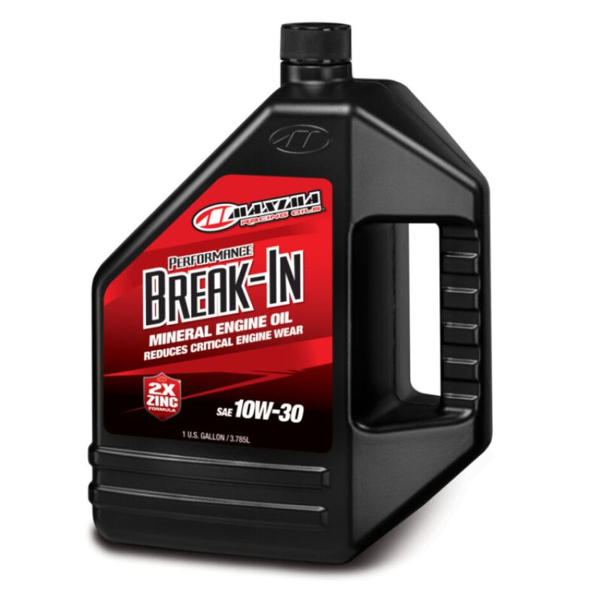 Maxima 39-109128 Performance Auto Performance Break-In 10W-30 Mineral Engine Oil - 128oz