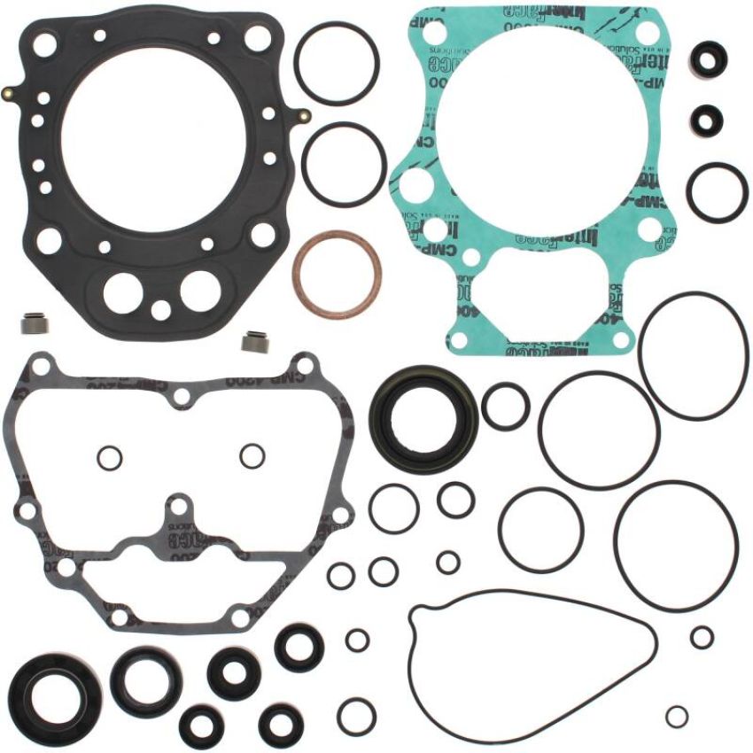 Vertex Pistons 811943 Vertex Gaskets 15-16 Honda TRX420 FA IRS Complete Gasket Kit w/ Oil Seals