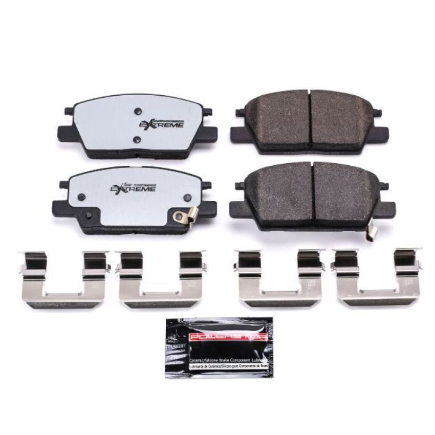 PowerStop Z36-1913 PowerStop - Z36 Truck and SUV Carbon-Fiber Ceramic Brake Pads with Hardware Kit