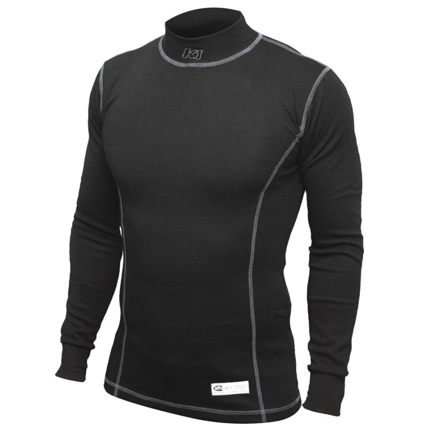 K1 RACEGEAR K1R26-PLS-N-L Undershirt Precision Black Large