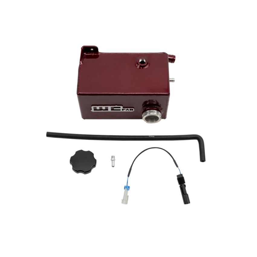 Wehrli WCF100645-BR 01-07 Duramax LB7/LLY/LBZ Coolant Tank - Bengal Red
