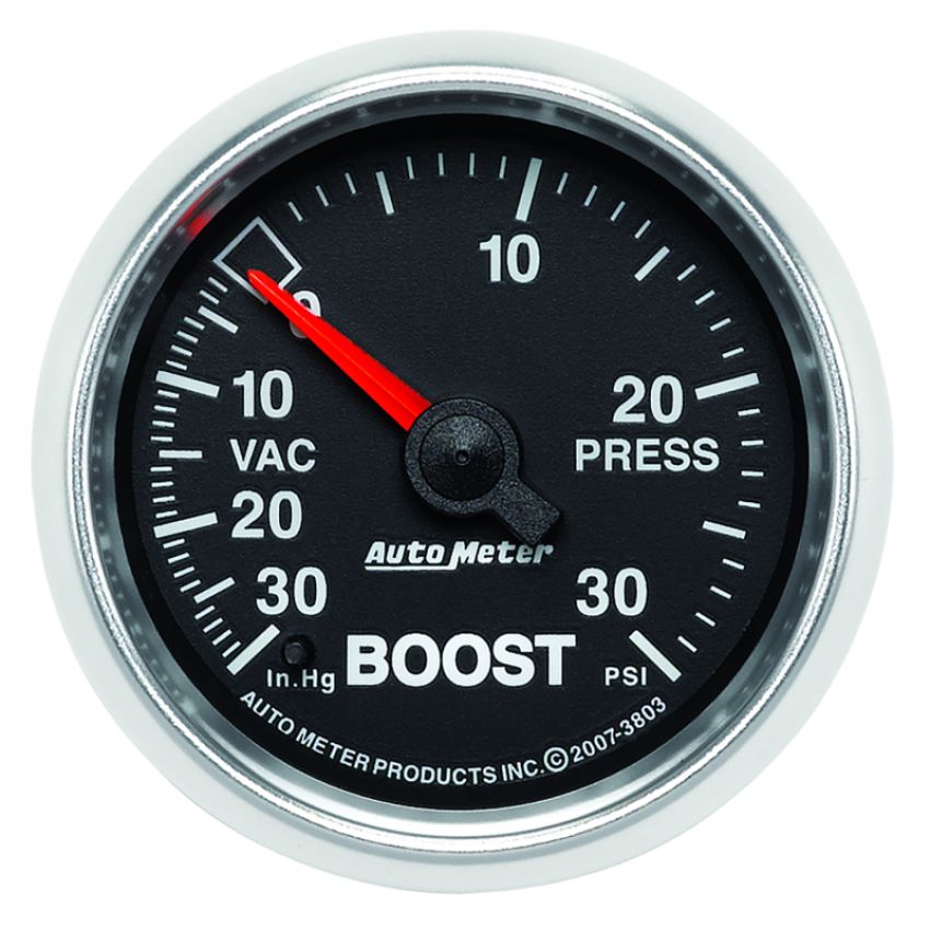 2-1/16 GS Boost/Vacuum Gauge - HG/30psi