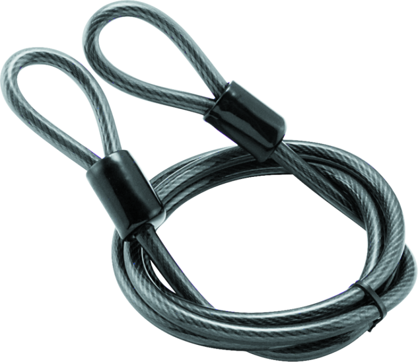 BikeMaster 132203 Bully Lock Cable Double Loop - 10mm