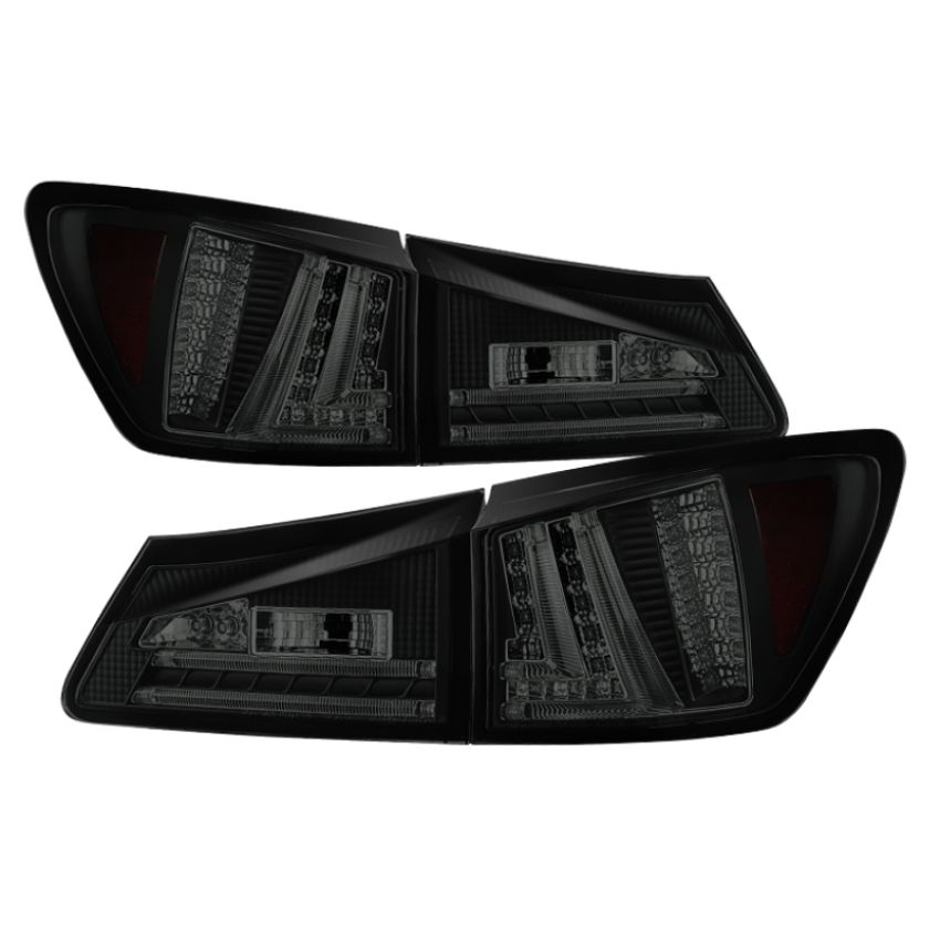 SPYDER 5080790 LED Tail Lights - Black Smoke