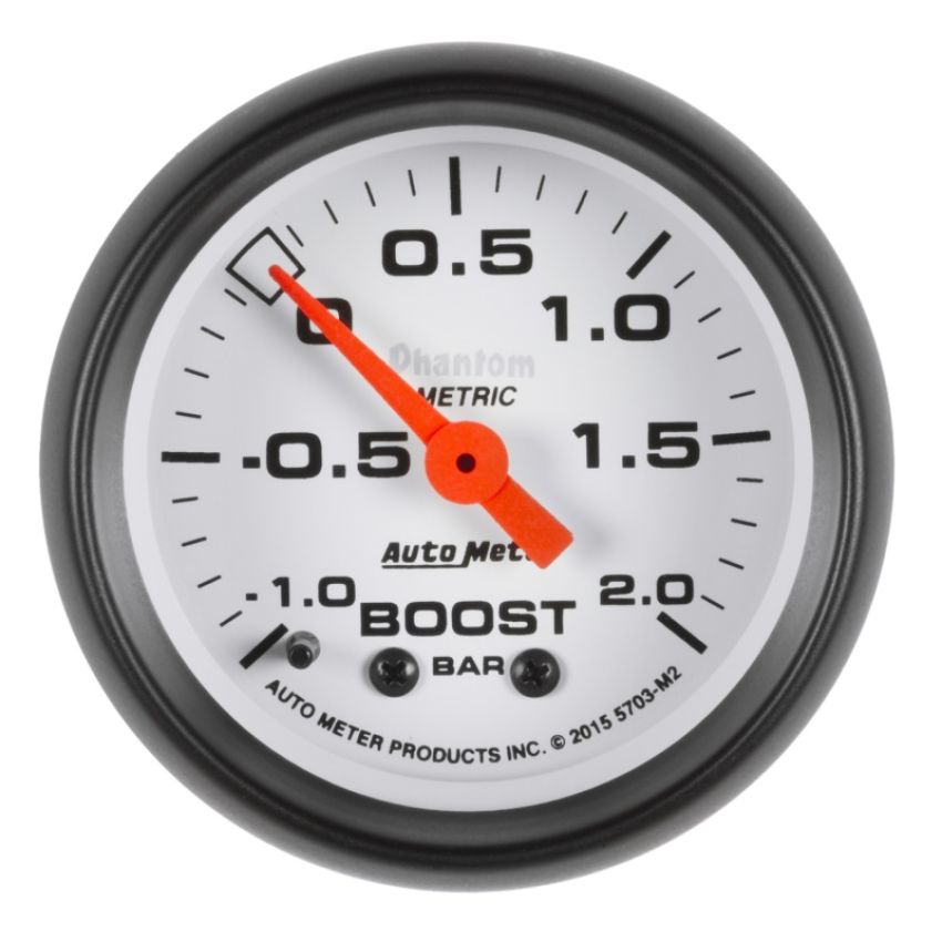 AutoMeter 5703-M2 GAUGE, VAC/BOOST, 2 1/16