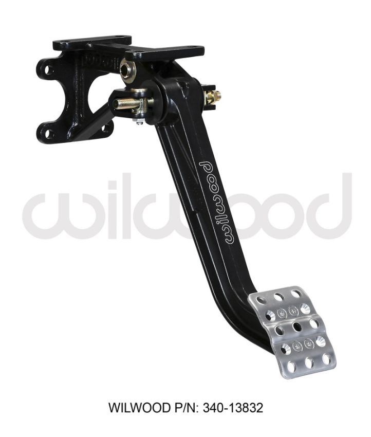 Wilwood 340-13832 Adjustable Brake Pedal - Dual MC - Swing Mount - 7:1