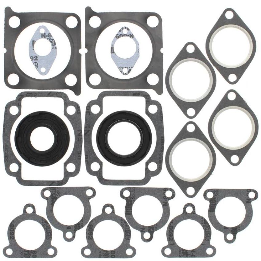 Vertex Pistons 711272 Vertex Gaskets 02-03 Arctic Cat Z 440 Sno-Pro Complete Gasket Kit w/ Oil Seals