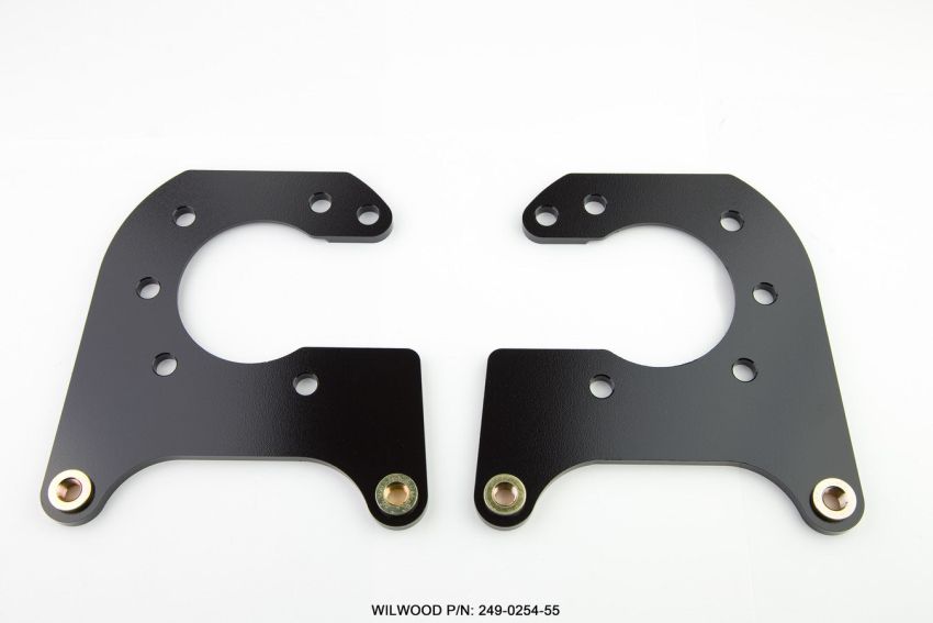Wilwood 249-0254/55 Brackets (2) - Rear Drag - Olds / Pont
