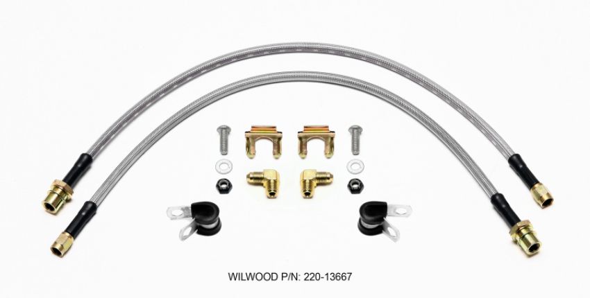 Wilwood 220-13667 Flexline Kit Front 03-UP Mazda 3