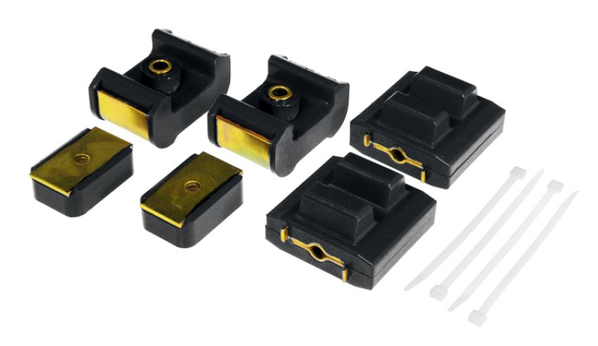 Prothane 7-1904-BL GM Motor & Trans Mount Kit - Black
