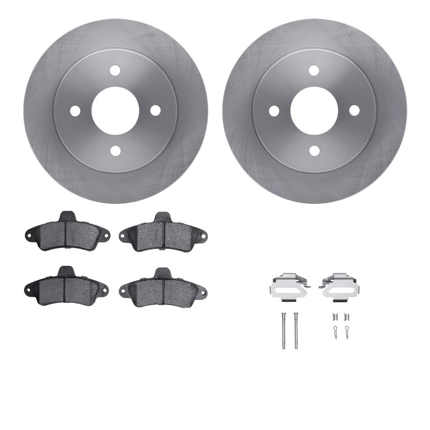 Dynamic Friction 6512-56070 Rotor Kit