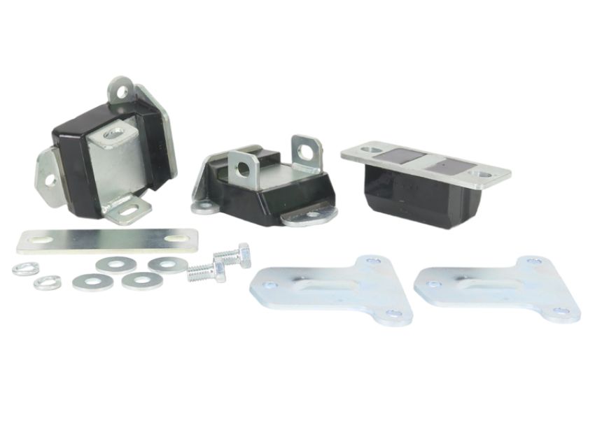 Whiteline W93473 1963-1982 Chevrolet Corvette Complete Engine and Transmission Mount Set