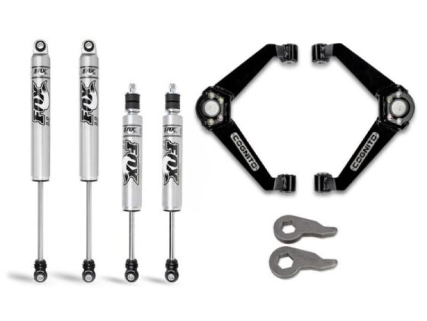 Cognito 110-P0753 01-13 Chevy/GMC Silv/Sierra 2500/3500 HD 2WD/4WD 3in Perf Leveling Kit w/ Fox PS 2.0 IFP