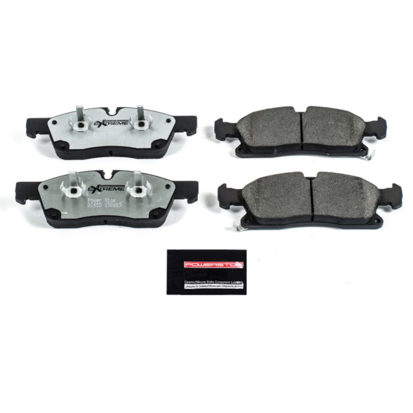 PowerStop Z26-1455 PowerStop - Z26 Performance Carbon-Fiber Ceramic Brake Pads with Hardware Kit