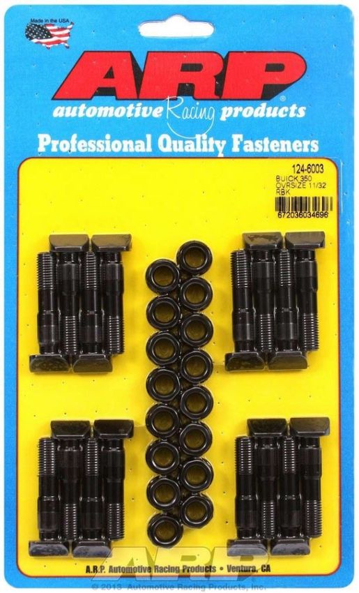 ARP ARP124-6003 Buick Rod Bolt Kit - Fits 350 68-73 Oversize